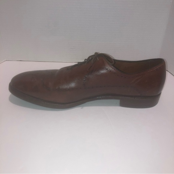 Allen Edmonds Fairfax Men’s Size 15 Brown Patina Leather Oxford Dress Shoes USA main image 4